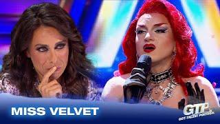 Miss Velvet brilhou no palco do GTP, uma atuação sublime! | Audições | Got Talent Portugal 2025