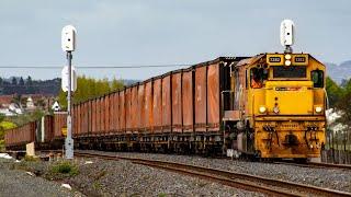 KiwiRail's DFB 7282 working solo (4K)