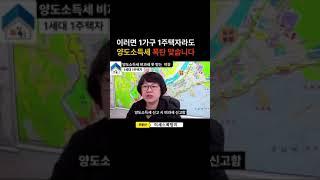 이러면 1가구 1주택자라도 양도소득세 폭탄 맞습니다 #부동산투자 #아파트투자 #양도소득세 #아파트매매   #부동산매매