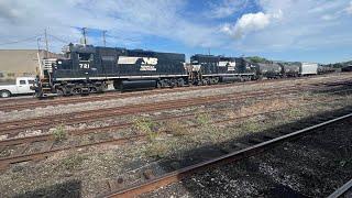 Norfolk Southern Railroad, Local Freight HI10, Hollidaysburg, Pennsylvania,9/19/2024, First Section