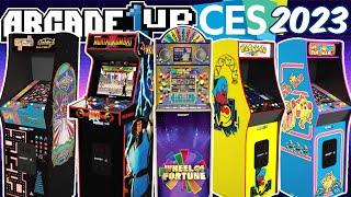 Arcade1Up CES 2023 Reveals - Casinocade, MK/Pacman Deluxe Cabinets, & Infinity Game Board