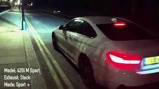 2018 BMW 420i M Sport Auto Exhaust Sound & Fly by | Gone in 60 Seconds