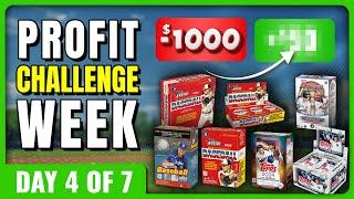 PROFIT CHALLENGE WEEKSTRONG FINISH!! 2024 TOPPS UPDATE BLASTERS - DAY 4 OF 7