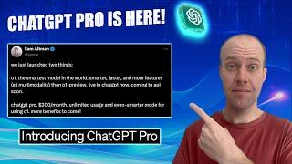 OpenAI Releases ChatGPT Pro & Official o1 Model!