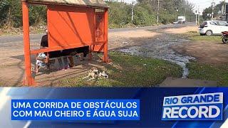 Canoas: esgoto a céu aberto preocupa moradores