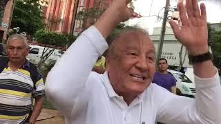 Los insultos del alcalde de Bucaramanga Rodolfo Hernández contra el veedor Fernando Martínez