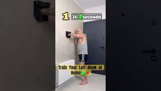 Train Your Left Hook at Home. | Ultimate Left Hook Workout.#boxing #boxingtraining#fight #viralvideo