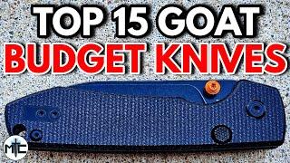 The TOP 15 BEST Budget Folding Knives For EDC - 2024