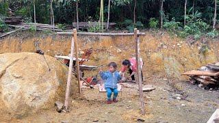 Make a swing for girls to play on | Family Farm Life