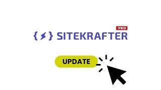 Divi Framework Update - SiteKrafter PRO