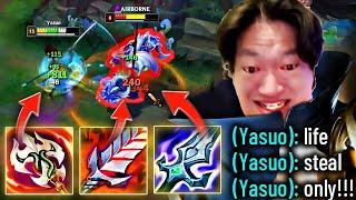 NO CRIT, ONLY LIFESTEAL... NEW META YASUO