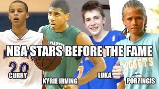 NBA STARS BEFORE THE FAME!