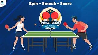 FEXLE Table Tennis Championship 2024 | Smash, Spin, & Win!