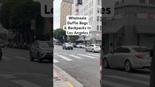 This is the spot for #wholesale #dufflebags #backpacks #fannypacks in #losangeles