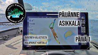 Kalapaikat kartalle | Ahvenen kalastus | Päijänne | Asikkala | Päivä 1 | MPTT Fishing