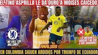 TINO ASPRILLA DESCARGA EN CONTRA DE MOISES CAICEDO - PERIODISTAS COLOMBIANOS NO SUPERAN LA DERROTA