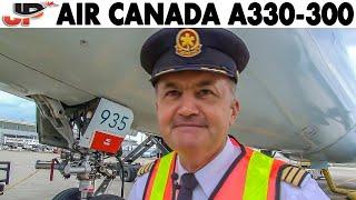 AIR CANADA A330-300 out of Toronto + Walkaround & Emergency Briefing