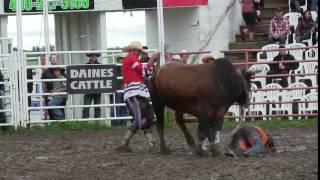 Wreck: Shane Peters gets Stomped and Kris Buffalo gets kicked (PBR)