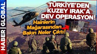 Türkiye'den Irak'ın Kuzeyine Dev Operasyon! Teröristlerin Mağarasından Bakın Ne Çıktı!