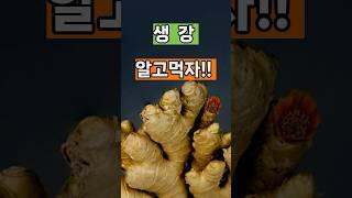 생강!! 알고먹자!