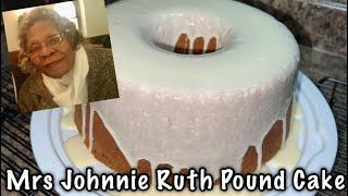 Mrs. Johnnie Ruth’s Pound Cake