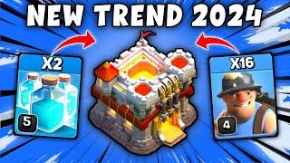 TH11 Miner + Clone Spell Attack Strategy | Best Th11 War Attack Strategy 2024 (Clash of Clans)