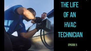 The Life of an HVAC Technician - Episode 5 - Installing a Package Unit on a Rooftop