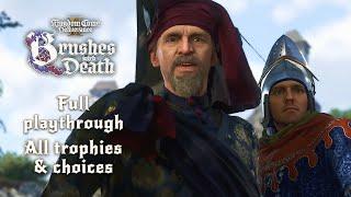 Kingdom Come Deliverance 2 Brushes with death DLC full playthrough - All 100% trophies & choices