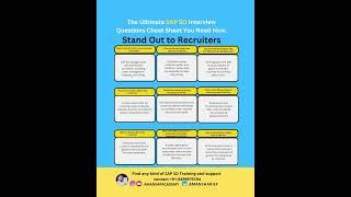 Top 10 SAP SD Interview Questions #shorts #sap #sapsd #trending #ytshorts