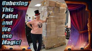 Unboxing this pallet and we use magic Then We find Dragons, Trees, Gnomes and more!