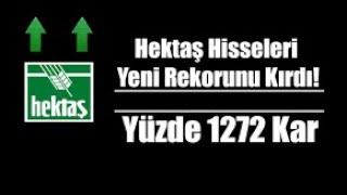 YARIM SAAT SONRA!HEKTS 50X-70X ARASI HİSSE YÜKSELİŞİ + HEKTAŞ 2024/9, 12 VE 2025 BİLANÇOLARIACİL!