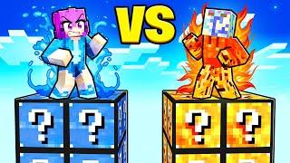 ELEMENTAL LUCKY BLOCK Tower Race in Minecraft!