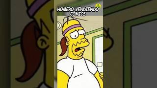 ¿Homero VENDIENDO Cómics? | Los Simpson #lossimpson
