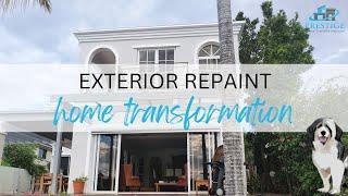 Exterior Painting | Before and After Home Transformation | Noosa Waters, Queensland