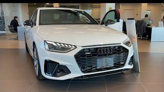 NEW 2023 Audi A4 2.0T Quattro S Line Review