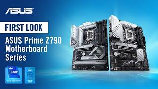 First Look ASUS PRIME Z790-A WiFi, -P & -M PLUS motherboards for Intel 13th Gen Series CPUs