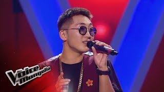 Iderbat.A- "Zuudendee bi hairtai" - Blind Audition - The Voice of Mongolia 2018