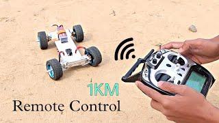 Make Long Range Brushless Motor Remote Control Car | BLDC Racing Car