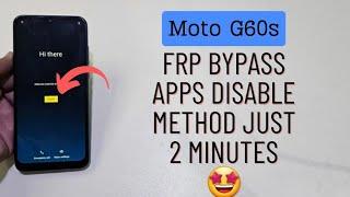 Moto G60s Google Frp Bypass Android 11 Without Pc Easy Method 2024