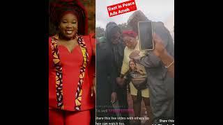 Nollywood Actress Ada Ameh is being laid to rest today in her home town Kogi State #naijatablegisttv