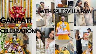 Ganpati Celebration with Splitsvilla Family ️