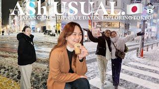 #AShUSUAL: TOKYO GIRLS TRIP, EXPLORING + TRYING OUT FOOD/CAFES!  | ASHLEY SANDRINE