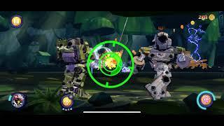 Angry birds transformers Captain Omega Supreme and Battle Damaged Devastator Unlocked