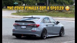 Installing a Yofer Trunk Spoiler On A BRAND NEW 2024 Honda Civic