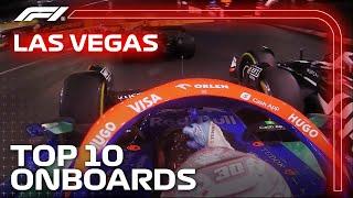 Top 10 Onboards | 2024 Las Vegas Grand Prix | Qatar Airways