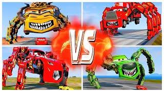 tileshop: Lightning McQueen Eater and All Friends Megamix  Spider Thomas  Bus Eater  Truck Eater