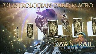 Simplify Your Astrologian Card Casting with Top Expert Macro Setup