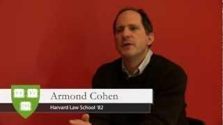 Green Alumni Interview: Armond Cohen, Harvard Law School '82