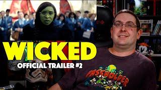 REACTION! Wicked Trailer #2 - Cynthia Erivo Movie 2024