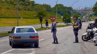 ENQUADROS E FUGAS DA POLÍCIA ‍️